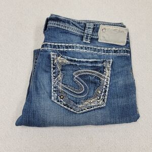 Women's Silver Jeans Co. "Suki" Low Straight Jeans